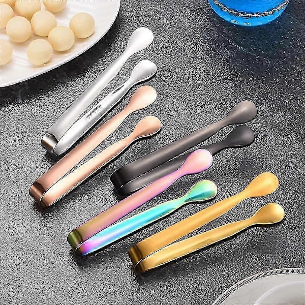 Mini Serveringstænger Istænger Køkkentænger Appetizertænger - GOD LGL White