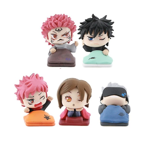 5 stk Jujutsu Kaisen figurleketøymodell