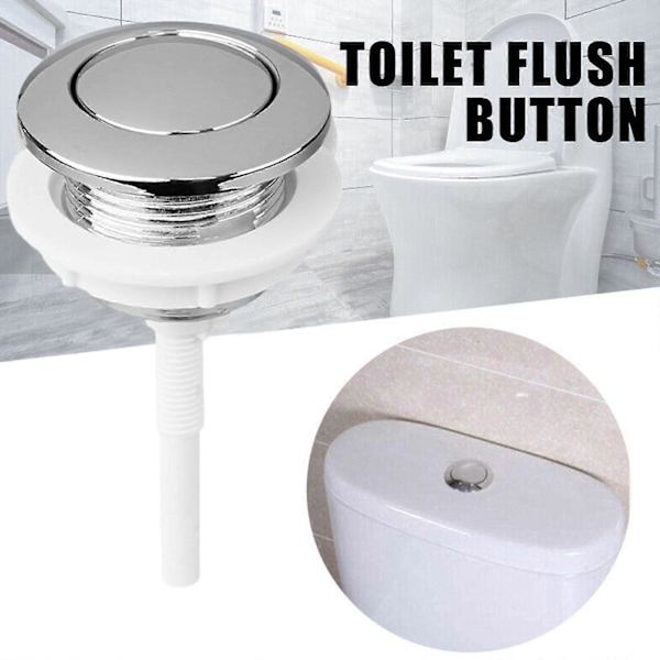 WC-istuimen painonappi, yksi huuhtelupainike, WC-vesisäiliön painike (LGL)