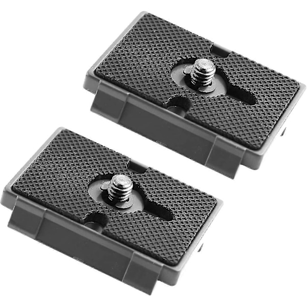 2 st Snabbkopplingsplatta Stativkamera För Manfrotto Monteringsplatta 200pl-14 Rc2 Kameror Stativhuvud LGL