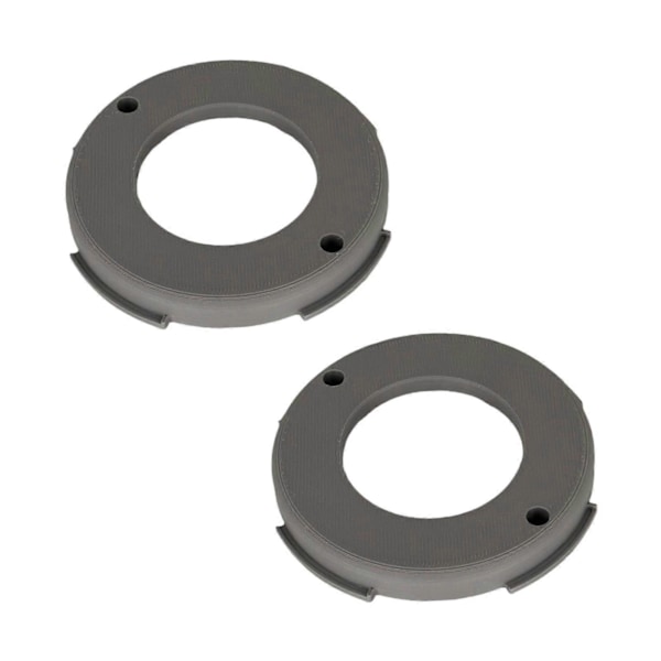 2x Monteringsplatta för Nest Cam Flexibel Utomhus eller Inomhus Ersättning LGL Gray Packaging 8 cm