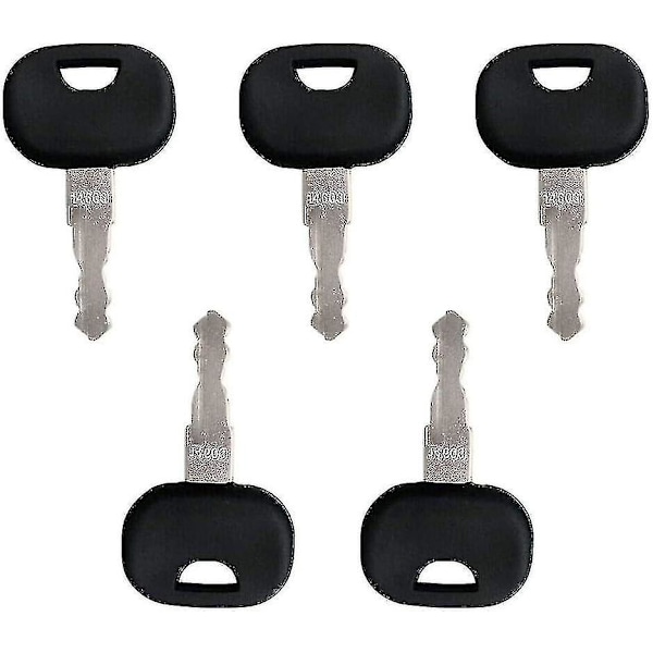 Nøgle 14603 10 stk. tændingsnøgler, reservedele, egnet til Fendt, Claas, Liebherr, Zetteleyer, Deutz, Manitou, New Holland, gravemaskine, læsser E LGL