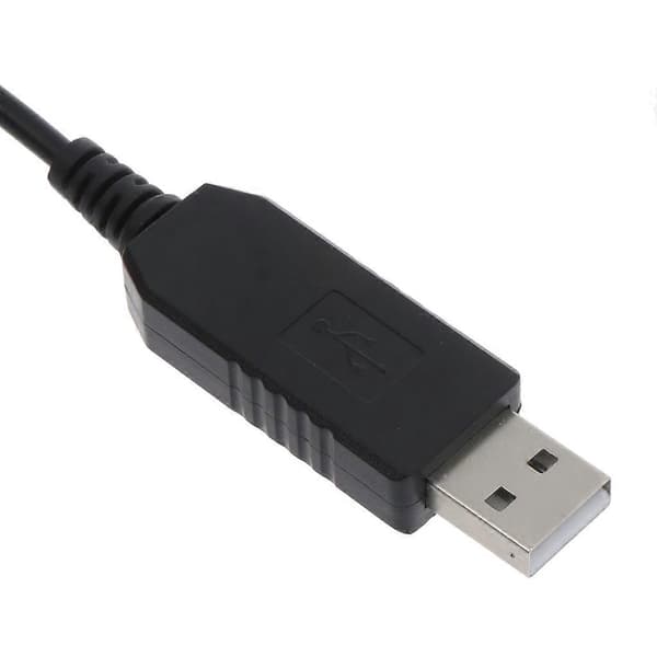USB til DC5.5x2.1mm Boosterledning Router Optisk-kat Boost Kabel 5V til 12V Ledning (LGL)