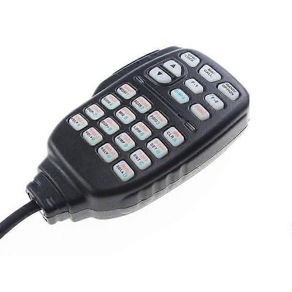 HM-133 Mikrofon Høyttaler Håndholdt Skuldermikrofon for Icom Radio IC-207H IC-880H IC-2820H IC-E282 HM-133 RJ- LGL Black