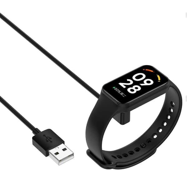 Til Xiaomi Smart Band 9 NFC/9/8 Active/8 Pro/Redmi Band 2 Smart Watch Oplader Magnetisk USB (LGL) Multicolor A