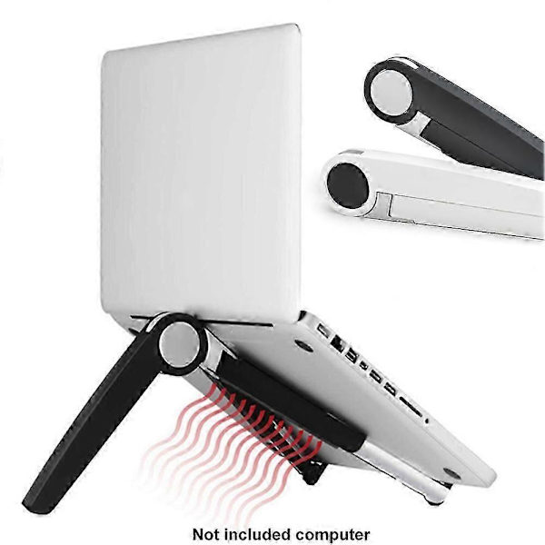 Bærbar Foldbar Laptop Notebook Tablet Holder Stand Monterings Skærm Riser Beslag (LGL)