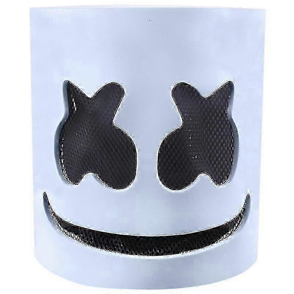Halloween Dj Marshmello Fuld Hoved Maske Hjelm Cosplay Party LGL