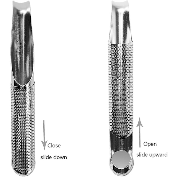 Tee-infuusoriputki teensiivilä irtoteelehdille, yrteille tai mausteille, ensiluokkainen erittäin hieno verkkoinen teekone [kk] 3