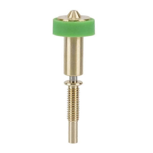 1 stk. Messing Titanium Dyse Heatbreak Messing Titanium Dyse til Hotend Ekstruder 0,8 mm LGL Photo Color