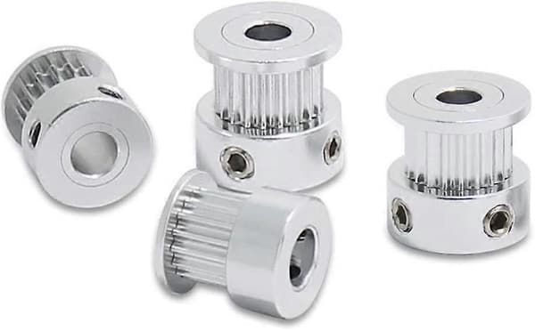 5 stk. 2GT 20 Tænder 5mm Timing Remhjul til 3D Printer (LGL)