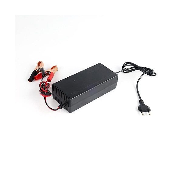 14,6V 10A Lifepo4 jernfosfatbatterilader for 12,8V 4S scooterbil solenergi lagring Char [GGL] Black