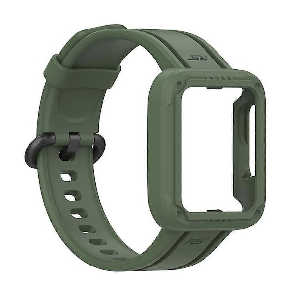 För Xiaomi Redmi Watch 2 Lite Klockarmband Klockarmbandsremmar LGL Multicolor Blackish Green