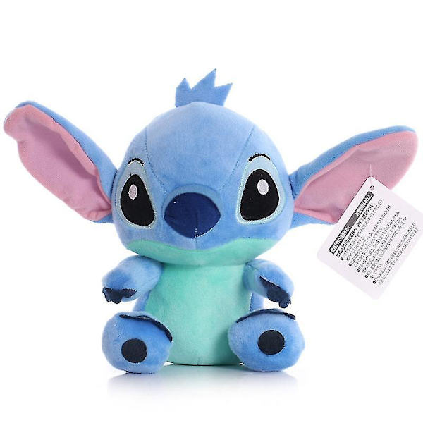 2024 Jätteängel och Stitch plyschleksaker tecknad kawaii djur par sovkudde mjukt material leksak barnpresent