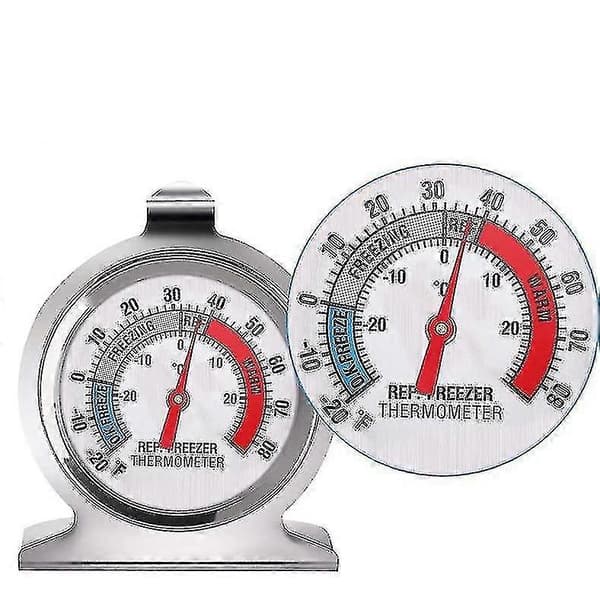 4-pak Køleskabsfryser Termometer Stort Ur Termometer (LGL)
