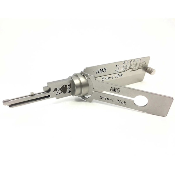 2024 Lishi 2 in 1 -työkalu LW4 LW5 TE2 S123 KW1 KW5 SC4 SC1 SS001 SS002 R52 M1/ MS2, 100% uusi LGL