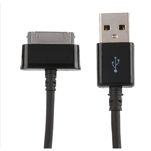 USB datakabel laddare för Samsung Galaxy Tab 2 10.1 P5100 P7500 surfplatta 2Pcs