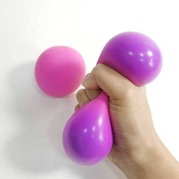 Antistress Ball Stress Relief Gradiant Squeezing Balls For Kids Adults Toy Hand Balls  EVA Fargeskiftende Ball Green 6.5cm