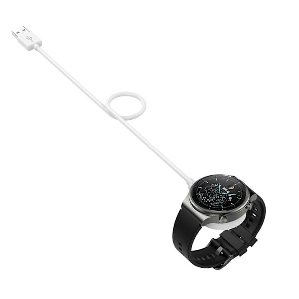 Til Huawei Watch 3 Pro Ny Splittable Opladningsbase med 1m Kabel Smart Watch Trådløs Oplader LGL