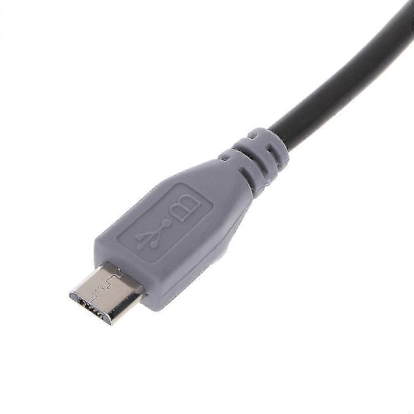 Micro Usb Typ B Hane Till Micro B Hane 5 Pin Omvandlare Otg Adapter Kabel Datakabel LGL