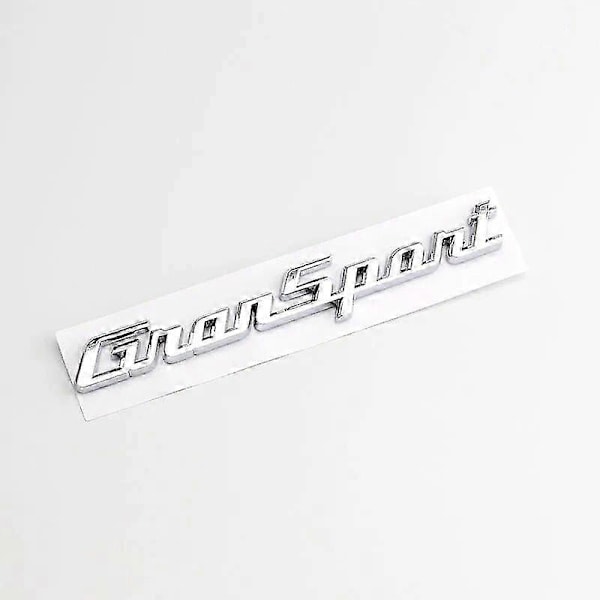 3D ABS Kromi Logo GTS Gransport Quattroporte Emblem Auto Lokasuojan Merkki Takaluukun Tarra Maserati GTS Gransport Stikcer Lisätarvikkeille LGL Gransport