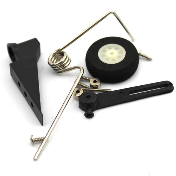 Halehjulsmontering for RC Elektrisk Fly Stativ Tilbehør Holdbar Erstatning (LGL)