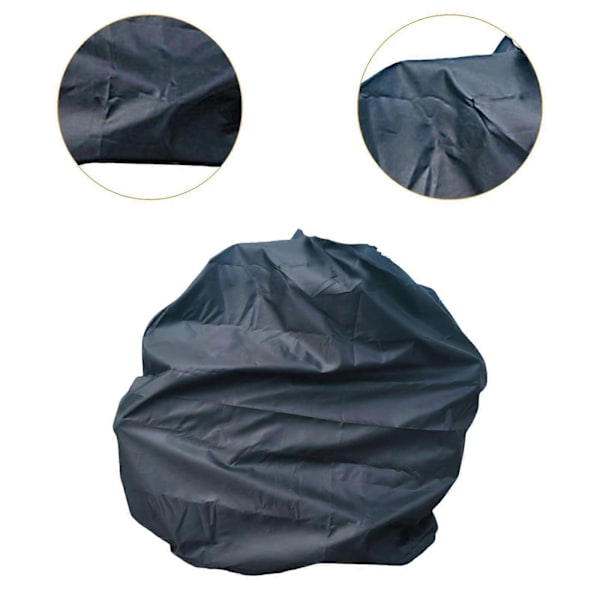 Vikbar Cykelöverdrag Dammtät Botten Dragsko för Garage Inomhus Vardagsrum 70x60cm för 14 till 16 tum (LGL)