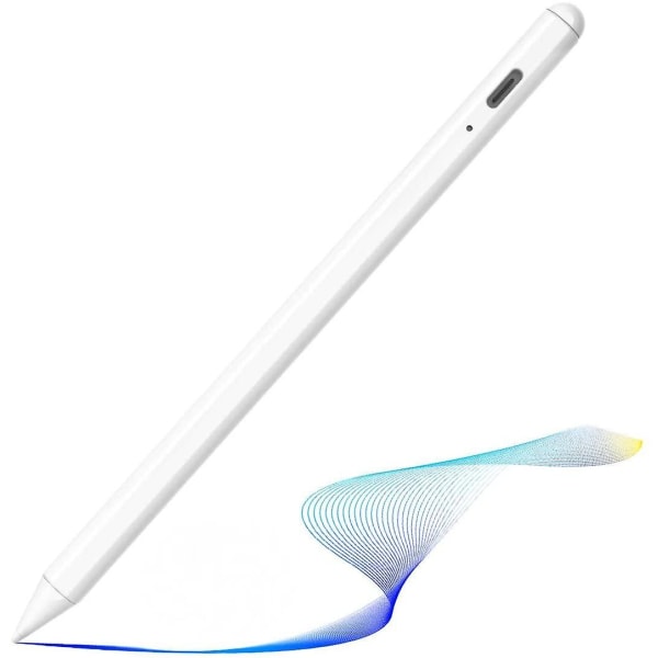 Stylus Penna för Apple Ipad Pencil - Aktiv penna med handflatans avvisning kompatibel med 2018-2020 Apple Ipad 9:e 8:e 7:e generationens Ipad Air 4:e 3:e generationen