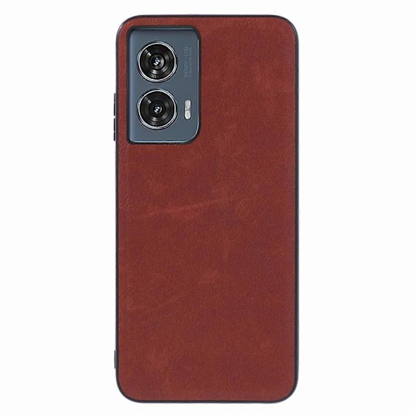 Til Motorola Edge 50 Fusion Cover Retro Læderbelagt PC+TPU Hybrid Telefon Beskyttelsescover LGL Multicolor Style E