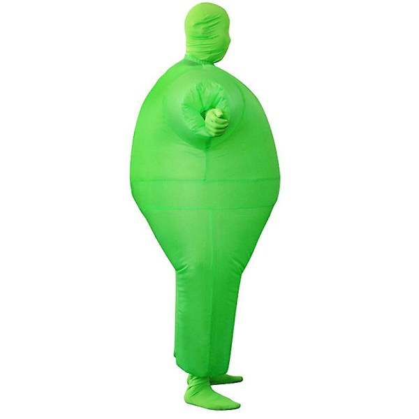Uppblåsbar Helkroppsdräkt Kostym LGL Green