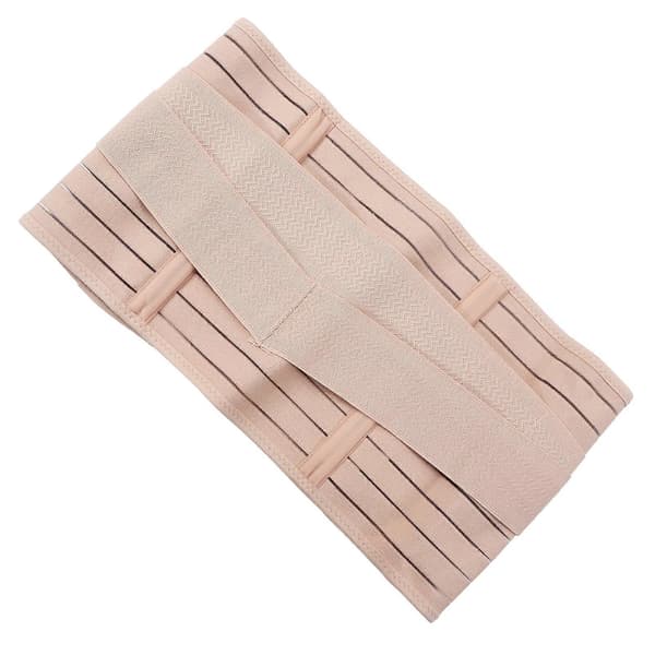 Efterfødsels mavebælte abrikos L 100cmx23cm polyester støttebind (LGL)