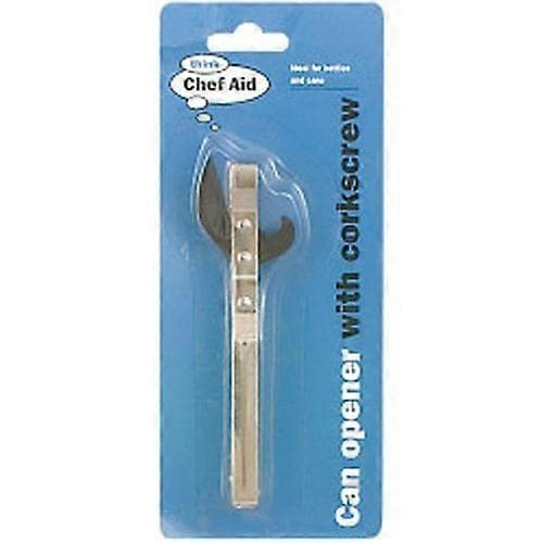 Boksåpner med korketrekker (LGL) Silver One Size