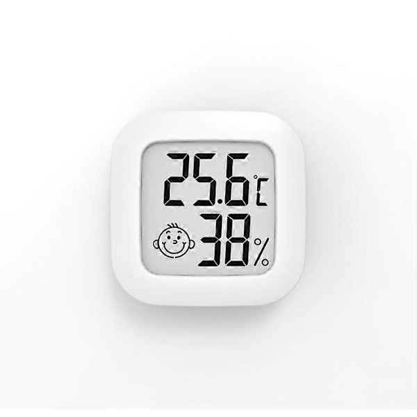 Mini Högprecisions Digital Hygrometer Termometer för Inomhusbruk (LGL)
