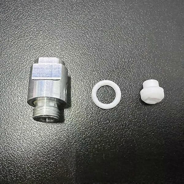 Moka Pot Dobbelt Ventil Kerne Sæt Universal Til 2/4 Kopper Dobbelt Ventil Mocha Pot Tilbehør Ventilkerne Tætningsring og Boosterprop (LGL)