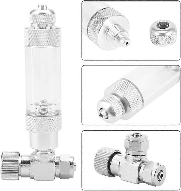 Ventilnål til Akvariumsystem CO2 Regulator Bobletæller Akvarietilbehør (LGL)