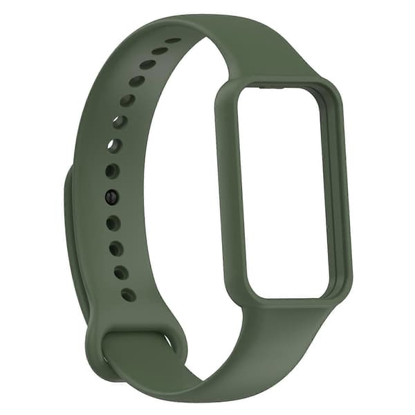 Silikoninen ranneke Amazfit Band 7 -älykelloon (LGL) Dark Green