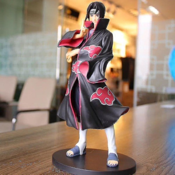 Naruto Tegneserie Anime Dukke Model Pvc Collecle Statue Julegave-uchiha Itachi-Månedlig Læsning Krage[GL]