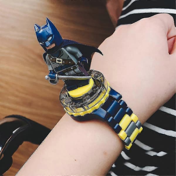 1mor Digital Batman Klockor för Flickor och Pojkar (LGL)