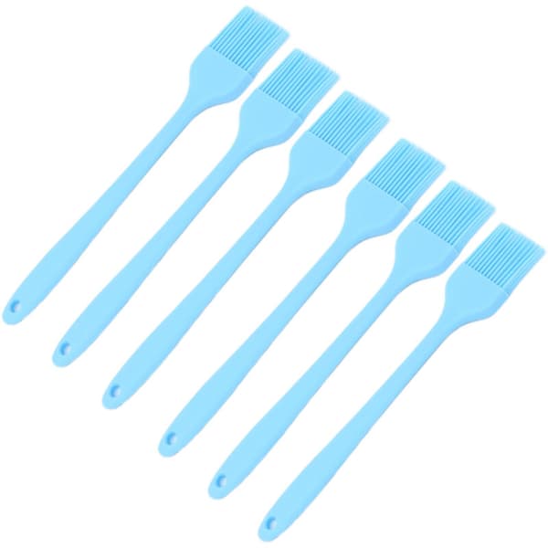 Silikonpensler for BBQ, baking og matlaging - Sett med 6 (LGL)