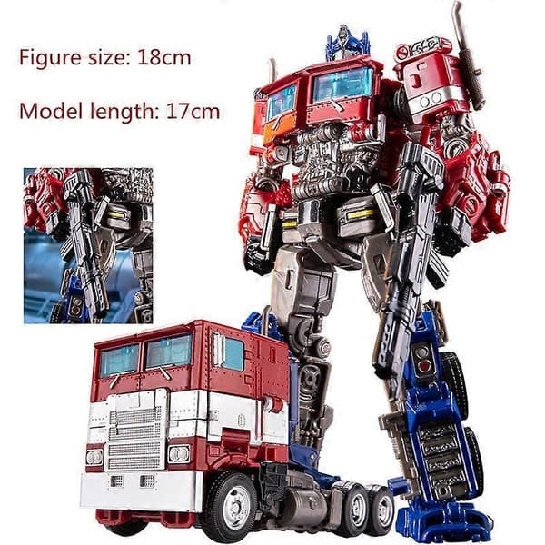 Transformationsleksaker Robotbil Legering Plast YS04A Optimu Prim Actionfigur Anime Filmserie Barn (LGL) YS04A