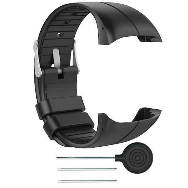 Silikonersättningsrem för Polar M400 M430 klockarmband [LGL]