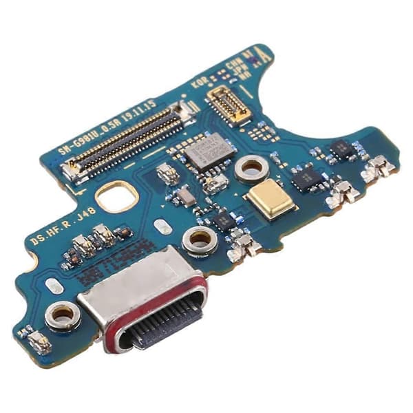 Tail plugg for Samsung Galaxy S20 5G G981U OEM demontering Ladeport Flex Kabel Reservedel (LGL)