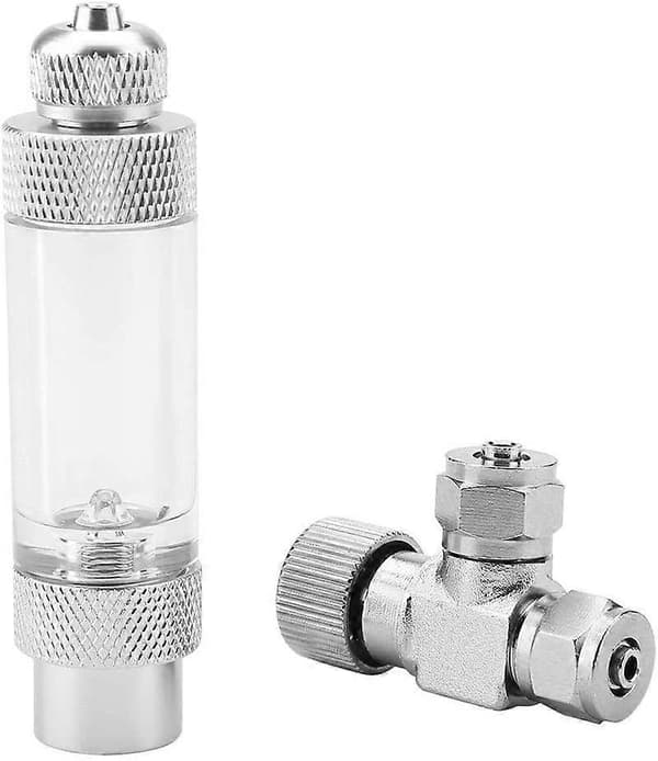 Ventilnål for akvariumsystem CO2-regulator bobleteller akvarietilbehør (LGL)