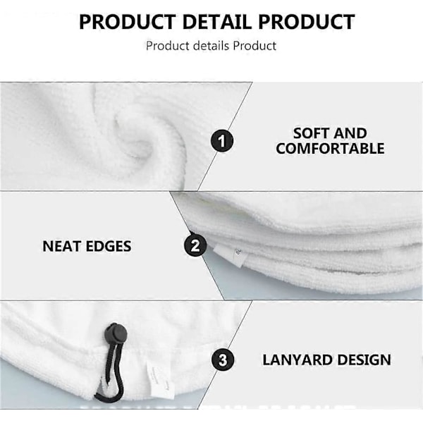 4 st Triangulära Mikrofiber Ångmoppdynor för H2OX5S302S001 Mopp (LGL)