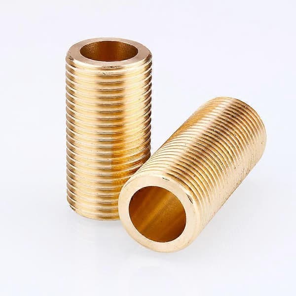 Mässingsrör med gänga - 3/4' x Längd: 100mm 1 st (LGL)