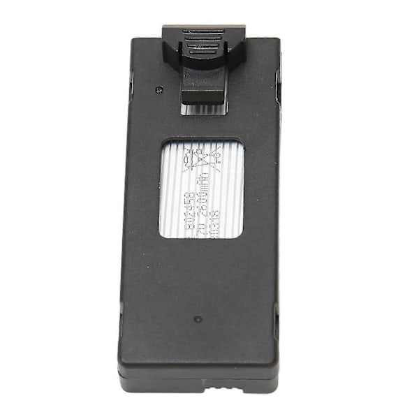 3.7V 2600mAh RC Drönarbatteri Stabil UAV Ersättningsbatteri för E88 E88PRO E88MAX E525 E99 E99PRO P1 P5PRO K3 S1 P8 LGL