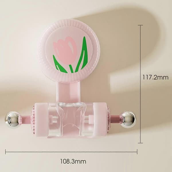 Dusjhodeholder Baderom Dusjsprayholder for Leilighet Hotell Toalett (LGL)