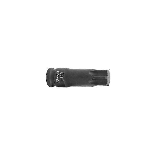 3 Deler 1/2 T80 T90 T100 Sekskantet Torx Socket Verktøysett Pneumatisk Skiftenøkkel Fittings-YuJia LGL As shown