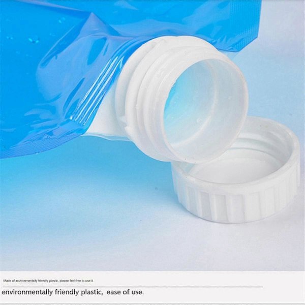 Isbade Poser, Isbade Frysepose med Stor Kapacitet, 5L Is Poser til Isbad, Foldbare Poser til Isbad LGL As Shown