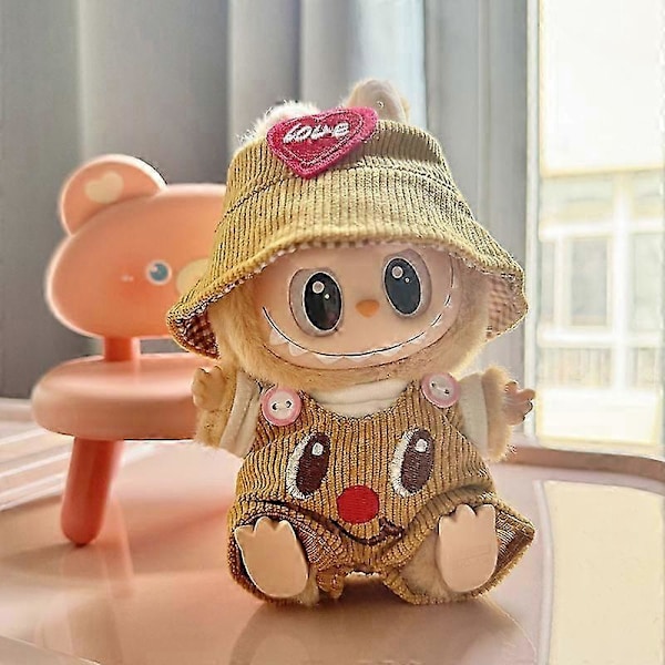 Original Anden Generations Labubu Monster Have A Seat Serie Sød Dukke Tøjlegetøj Ornamenter Kun Tøj Sød Dukke Legetøjsgave LGL 11 Only Clothes