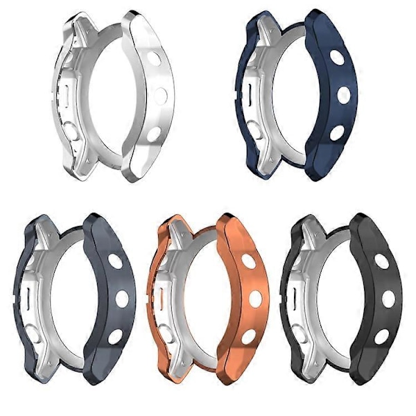Stöttåligt TPU-klockfodral för Garmin Fenix 7 LGL Black